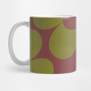 Hippie Floral Light Purple Green Pastel Flower Seamless Pattern Mug